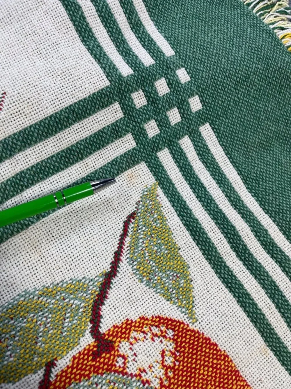 The Rug Barn Fruit Sampler Throw Blanket 46